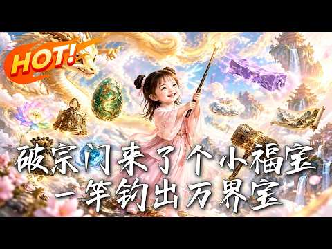🔥三岁小师妹一竿钓出万界至宝，穷宗门瞬间翻身！各大宗门来抢人，她却护住鱼竿：只给家里人钓！《破宗门来了个小福宝一竿钓出万界宝》#盛世短剧#短剧#AI短剧#逆袭#漫剧#玄幻#修仙#搞笑#甜宠