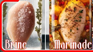 Brine vs Marinade