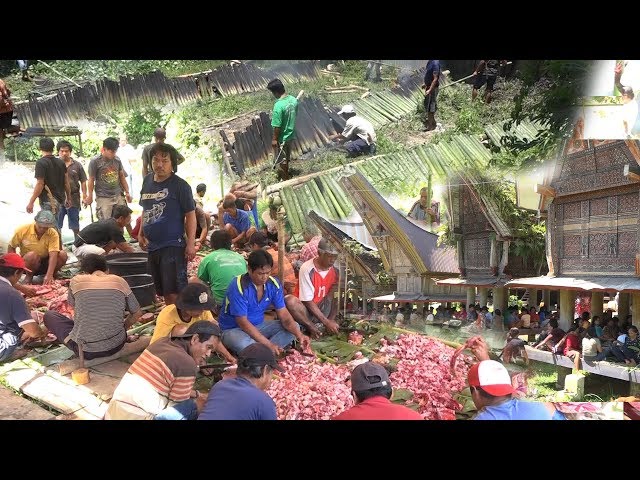 Toraja Persiapkan Makanan Pernikahan class=