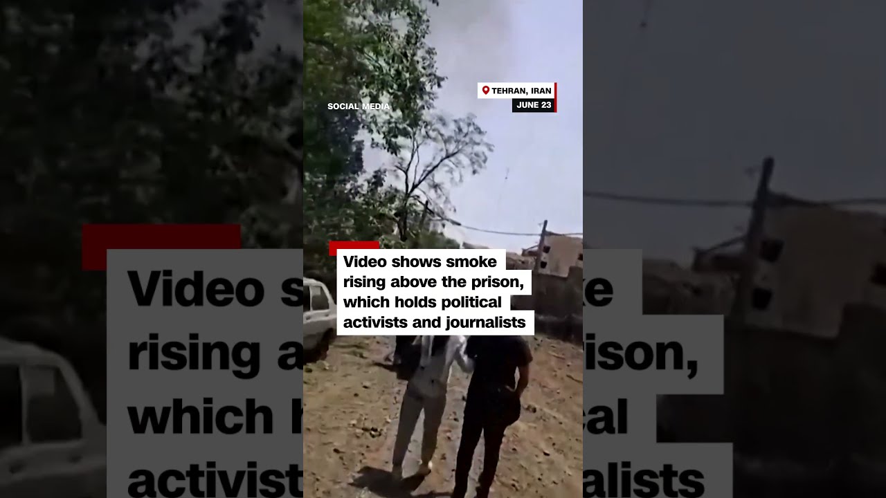 Israel Strikes Iran S Evin Prison