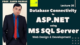 How to Connect Database in ASP.NET using MS SQL Server Urdu / Hindi | Lecture 26