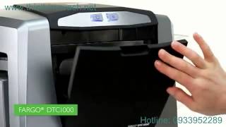 Máy In Thẻ Fargo Dtc1000 Single Sided