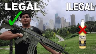 Thumbnail image for Comprando ARMA DE FUEGO VS alcohol en EUA. Uno es ilegal.🤷‍♂️