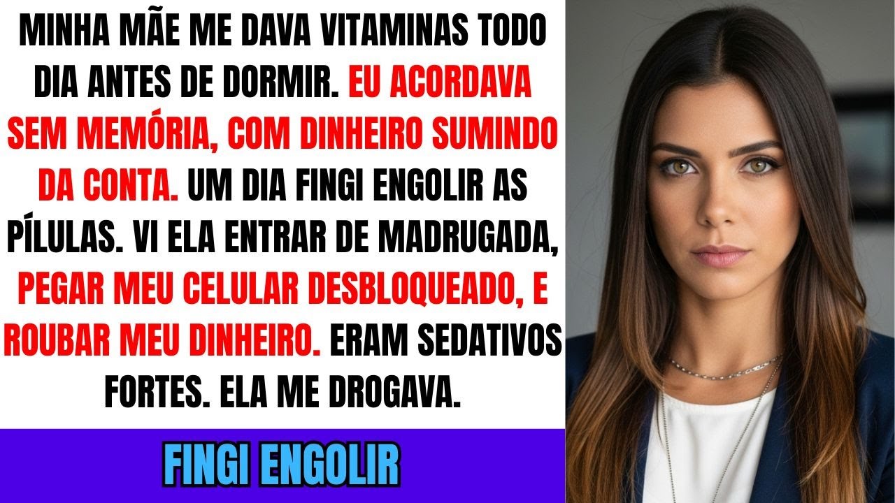 Minha Mãe Me Drogava Toda Noite. Um Dia, Fingi Engolir As Pílulas — O Que Eu Vi Depois Foi…