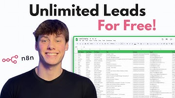 Generate UNLIMITED Leads for FREE With AI Using n8n (No Code)