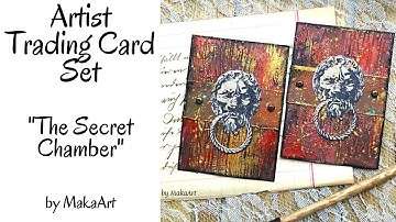 ATC set "The Secret Chamber", Mixed Media (MakaArt) #18