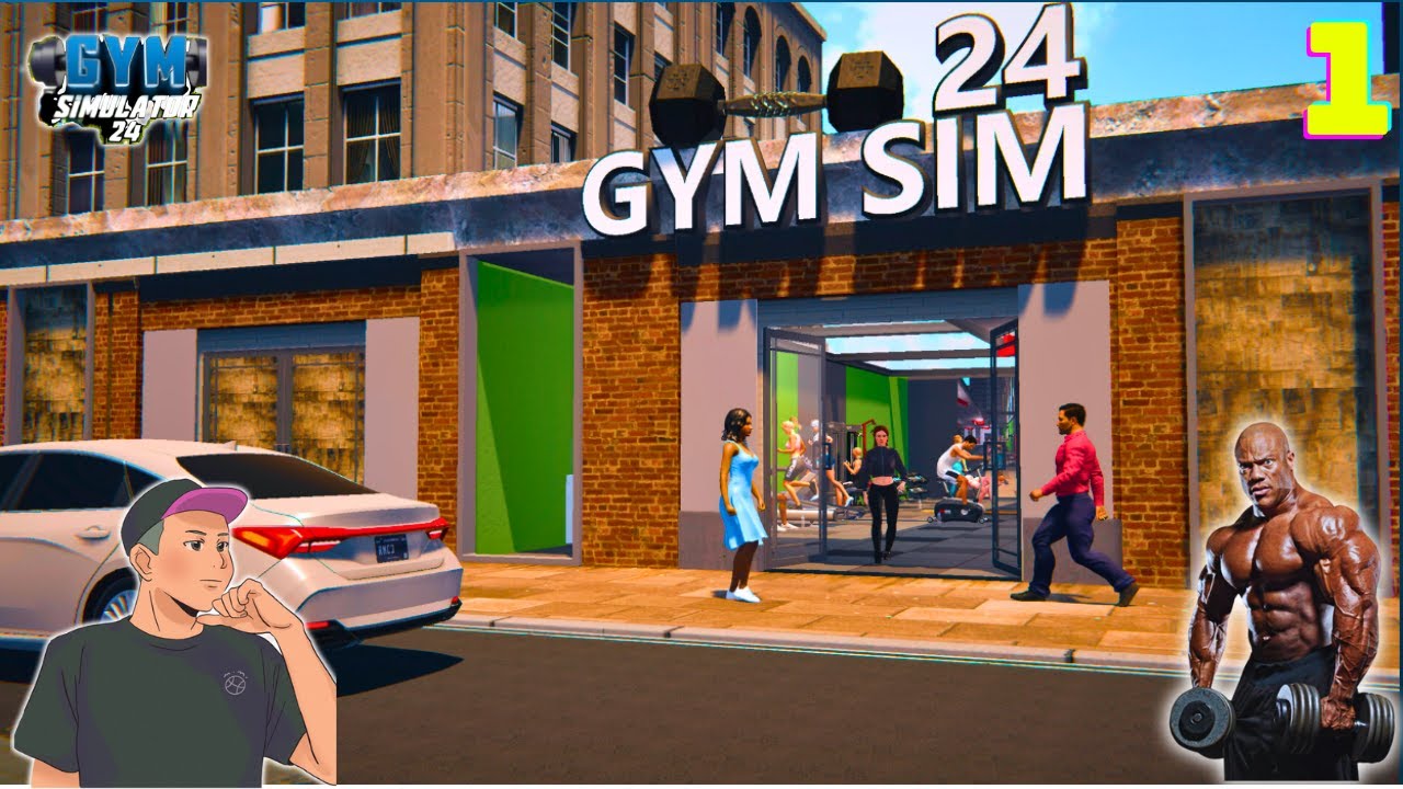 I Opened My Own Gym(gym simulator 24)Heri gamerz