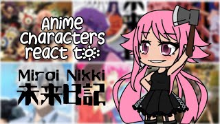 fala dos personagens de mirai nikki｜Pesquisa do TikTok