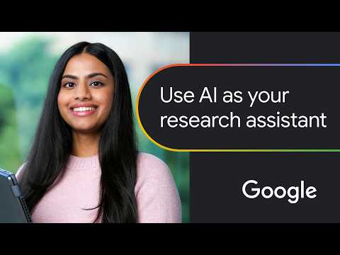 How to use AI for research (Google AI tutorial) | Google AI Professional Certificate thumbnail