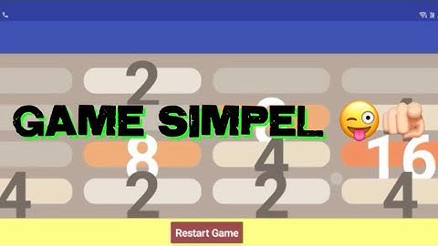 TUTORIAL MIT APP INVENTOR | GAME PUZZLE 2048