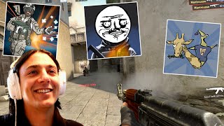 CS GO COMPETITIVE W/ YOUTUBERS! (Funny Moments) Ft. ChaBoyyHD, AzzyTheMLGPro, & Houngoungagne!