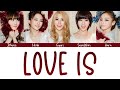 KARA - Love Is (Rom/Eng/Port Lyrics)