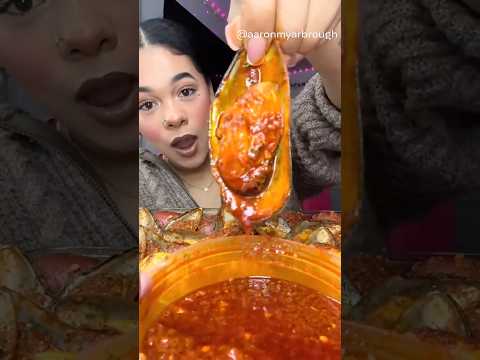 🔥🌶️SPICY LOBSTER, SHRIMP, SEAFOOD BOIL! 🦞🦐 Ultimate Cajun Garlic Butter #mukbang #shorts #asmr