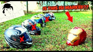 ISI MARKED IRON MAN HELMET?