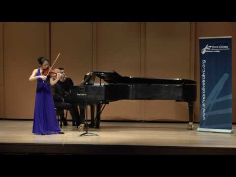 Sirena Huang at The Elmar Oliveira International Violin Competition