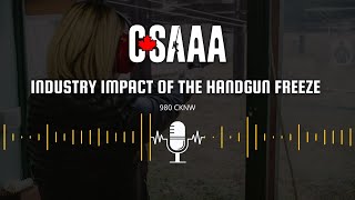 CSAAA Live Radio Interview | Industry Impact of The Handgun Freeze