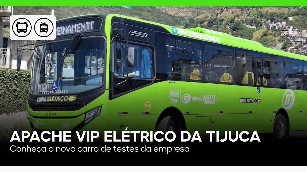 CAIO e-Apache VIP Elétrico - Auto Viação Tijuca