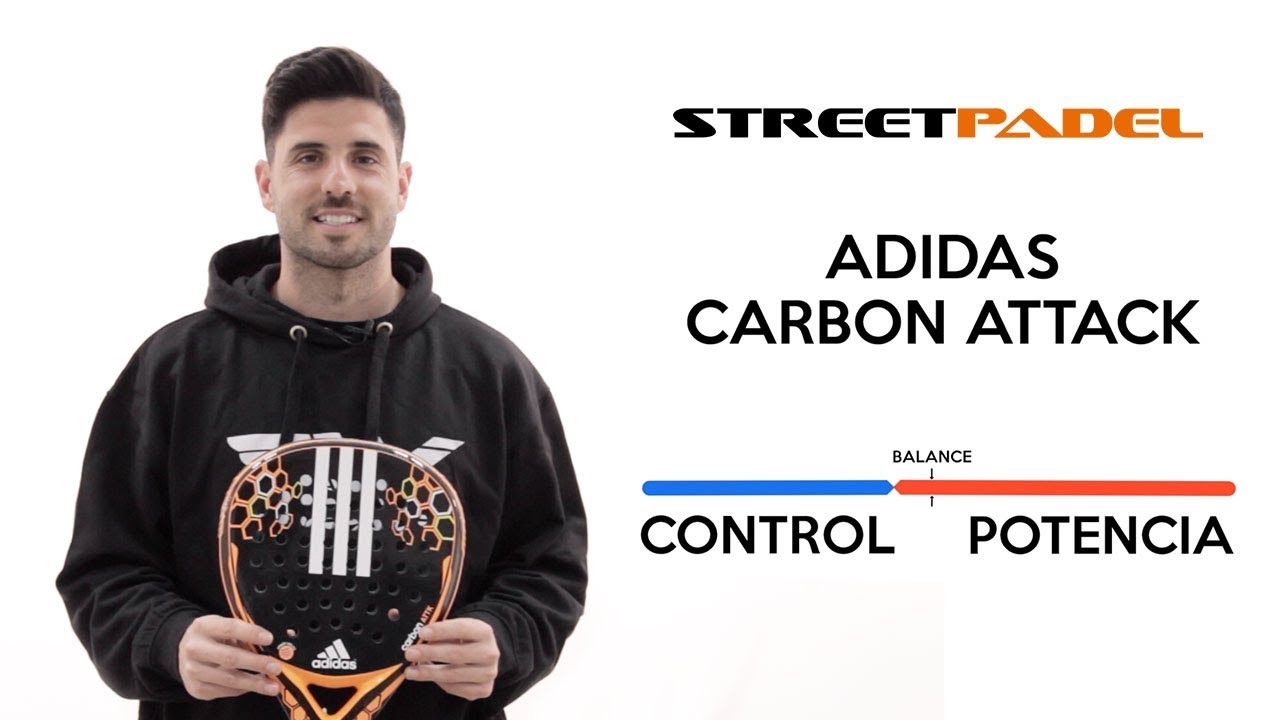 Idear tobillo Untado Análisis en pista pala adidas Carbon Attack - YouTube