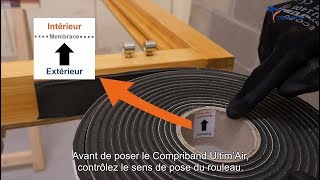 Joint d'étanchéité isolant - COMPRIBAND® ULTIM'AIR - TRAMICO - pour  isolation thermique par l'extérieur ITE / pour façade / pour fenêtre