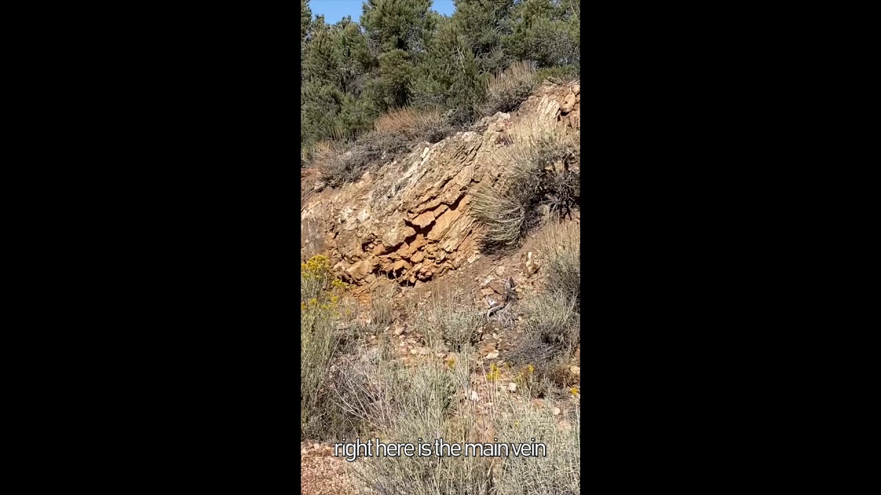 Drilling the Homestake Target in the Nevada side of Gold Springs Resource Corp's gold project.