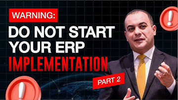 ⚠️ Do not start your ERP Implementation until you WATCH this