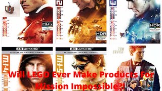 Will LEGO Ever Make Mission Impossible Products?!  I Think A LEGO Game Is The Best Option!
