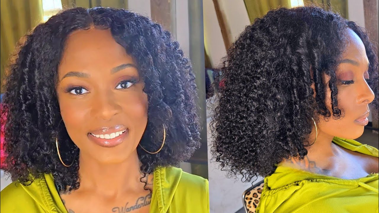 Layer Cut & Finger Coil Kinky Curly Wig | Easy Install & Natural Finish | Beauty Forever Hair