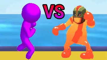 COLOR RUN STICKMAN 3D VS JELLY CLASH 3D