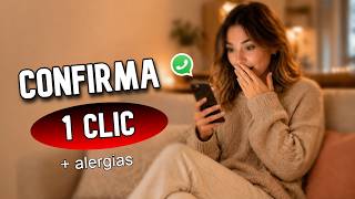 Confirmación de asistencia (RSVP) en un clic