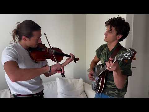 Sleepy Man - Ashokan Farewell (Fiddle & Banjo Version)