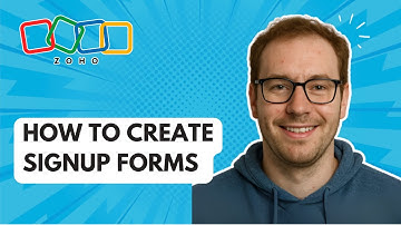 How to Create Signup Forms Zoho Campaigns [2025 Guide]