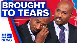 Journalist Breaks Down On Live TV After Biden Win: US Election | 9 News Australia Journalist Breaks Down On Live TV After Biden Win: US Election | 9 News Australia