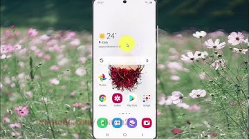 Samsung Galaxy S20 : How to set screen reader element description order (Android 10)
