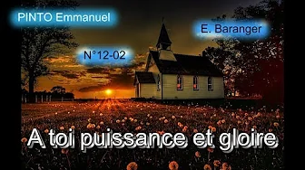À toi puissance et gloire - N°12-02 - Instrumental avec les paroles - N°373