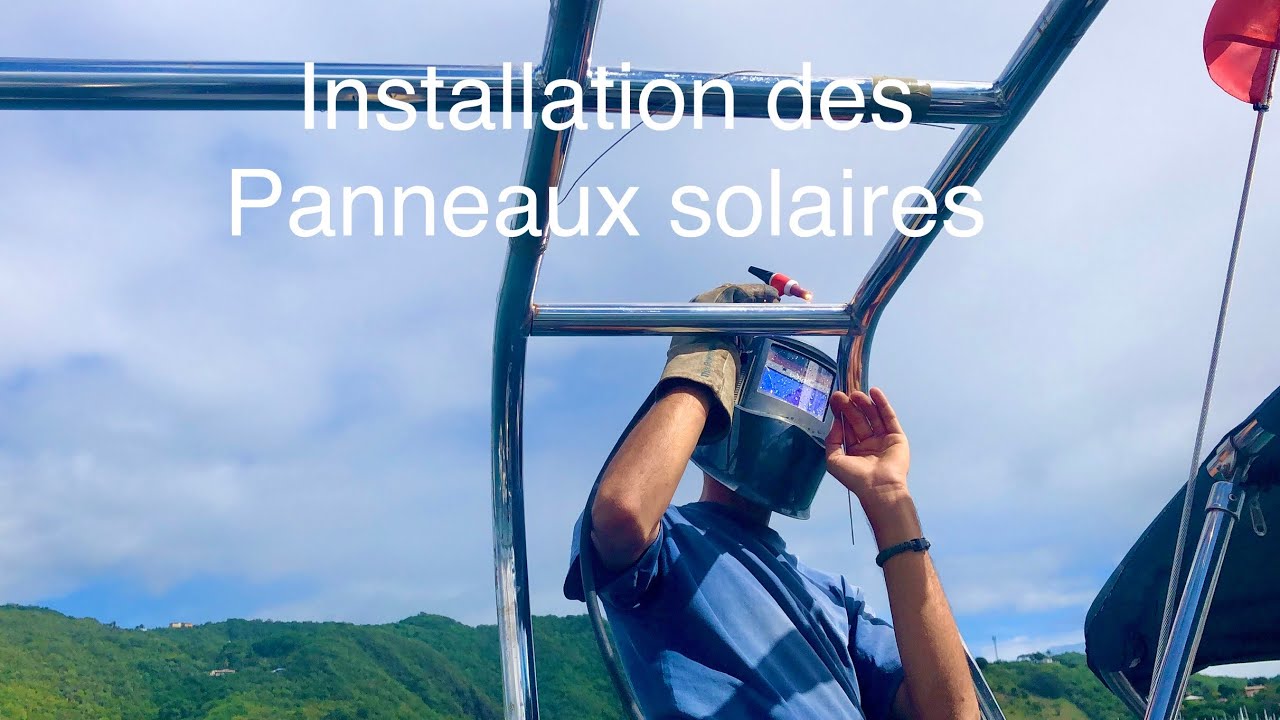 Installation des panneaux solaires EP8