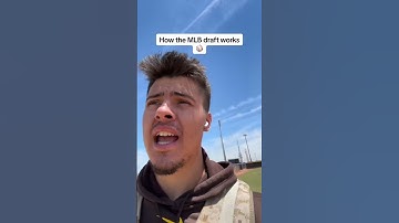 How the MLB draft works ⚾️ #baseballtips #baseball #baseballtraining