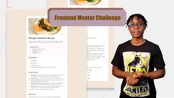 Recipe page | Frontend Mentor Challenge with HTML and CSS