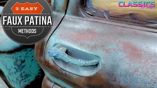 3 Easy DIY How To Faux Patina Methods | Painting the C10