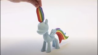 Pony Rainbow Clay Funny Stop Motion Cartoon For Kids