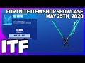 Fortnite Item Shop *NEW* VOLT BATONS PICKAXE! [May 25th, 2020] (Fortnite Battle Royale)