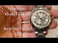 Hamilton Khaki Field Auto Silver : best field watch sous 1000€