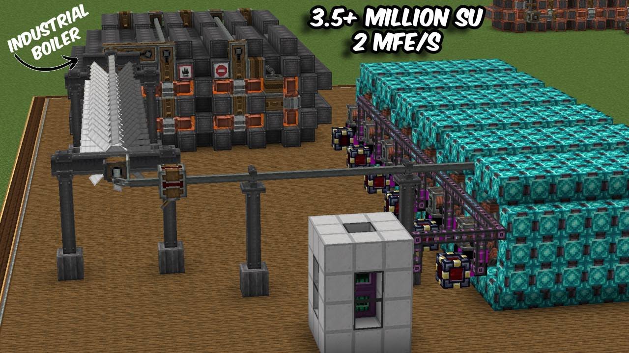 Massive Boiler setup to make Millions of Stress Units - Create CROWNS ...