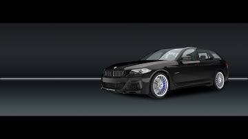 BMW Android head unit NBT Alpina B5 custom boot animation