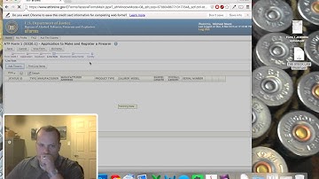ATF Form 1 Online Tutorial