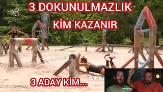 SURVİVOR YENİ BÖLÜM FRAGMANI 3 DOKUNULMAZLIĞI KİM KAZANACAK ❓ 3 ADAY KİM OLACAK❓ OGEDAY VE SERCAN...