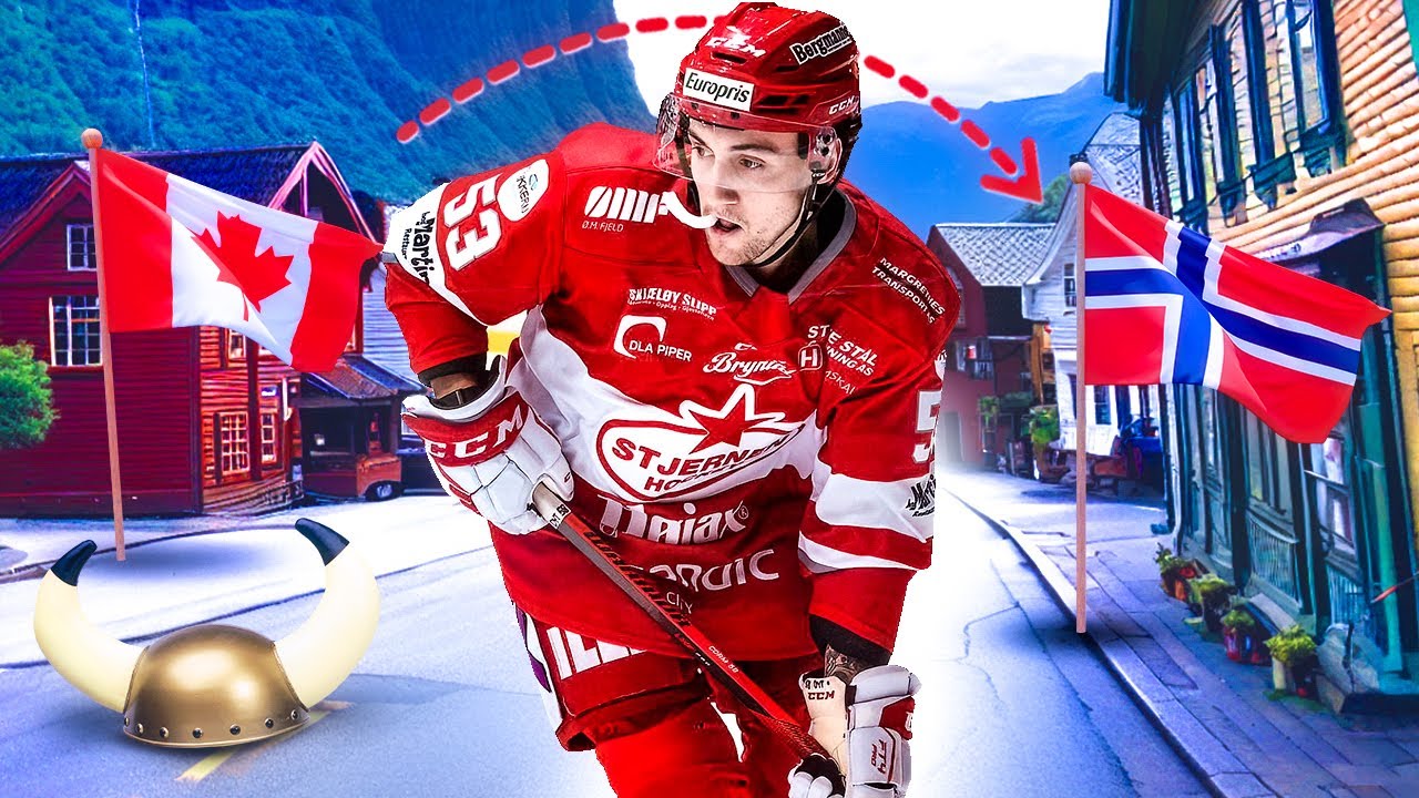 Жизнь с профессиональным хоккеистом в Норвегии | Stjernen