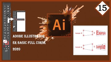 Free Transfrom & Puppet warp tool in Illustrator ( class: 15)