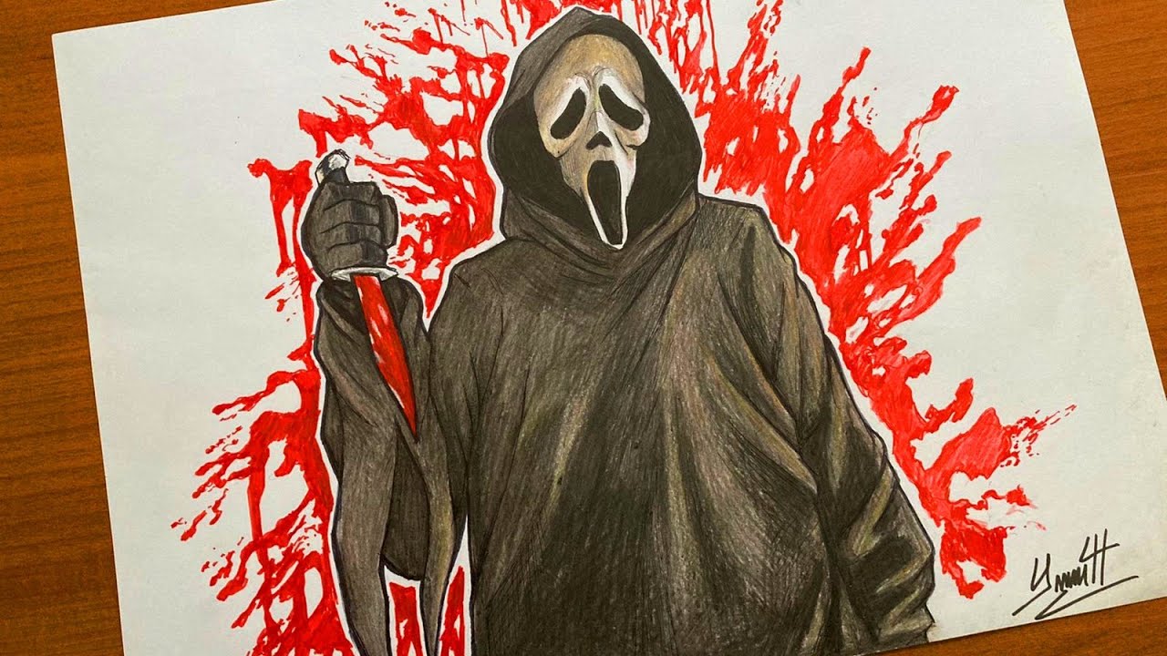 DIBUJANDO A GHOSTFACE / SCREAM - thptnganamst.edu.vn