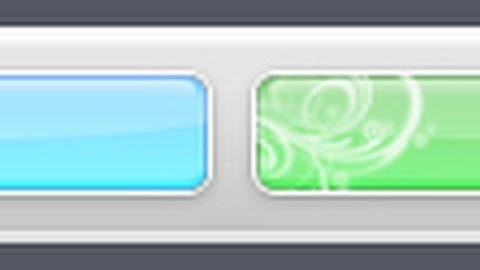 Photoshop CS4: Glossy Buttons
