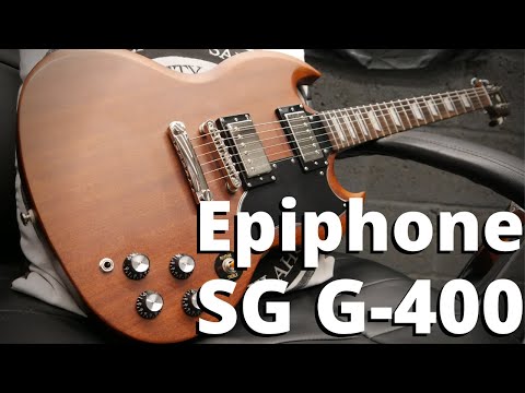 Epiphone SG G-400 Worn Brown Review